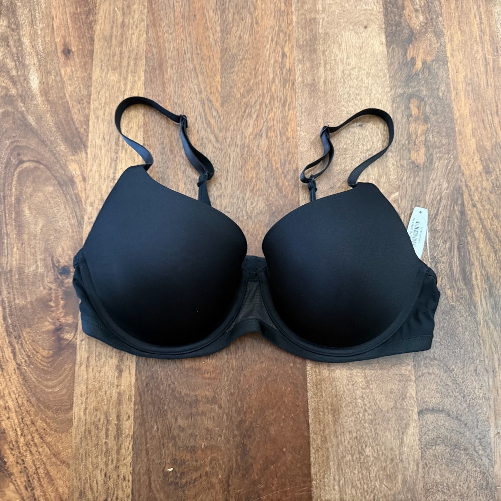 Adore Me Black Bra 38C NWT